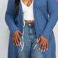 Long Sleeves Belted Cardigan