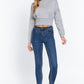 Dolman Slv Inner Fleece Terry Top