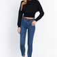 Dolman Slv Inner Fleece Terry Top