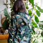 Olive Camo Lightweight Hooded Anorak Jacket