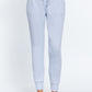 Waist Band Long Sweatpants With Pockets