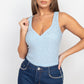 Scoop Neck Mesh Bodysuit
