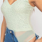 Scoop Neck Mesh Bodysuit