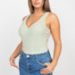 Scoop Neck Mesh Bodysuit