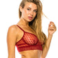 Mesh Underwire Bra