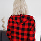 Mask Neck Detail Hooded Sweater