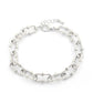 Oval Ball Link Metal Bracelet