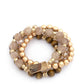Rectangle Stone Beaded Bracelet Set
