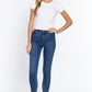 Short Slv Crew Neck Rib Crop Top