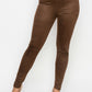 Embossed Snake Print Top And Leggings Set