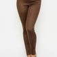 Embossed Snake Print Top And Leggings Set