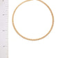 Classic Basic Rhinestone Hoop Earring