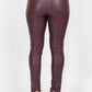 Button-detailed Skinny Pants