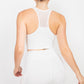 Racerback Mesh Top & Activewear Shorts Set