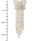 Rhinestone Butterfly Tassel Earring