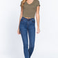 Short Sleeve V-neck Crop Top