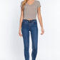 Short Sleeve V-neck Crop Top