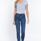 Short Sleeve V-neck Crop Top