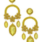 Marquise Flower Rhinestone Dangle Earring