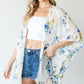 Ruffle Trim Lightweight Kimono