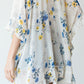 Ruffle Trim Lightweight Kimono