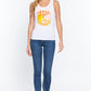 Screen Print Knit Tank Top