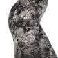 Yoga Style Banded Lined Multi Printed Knit Legging With High Waist