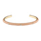Color Metal Rhinestone Cuff Bracelet