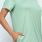 Side Pocket Tee Dress