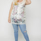 Lace, Sleeveless Tunic Top