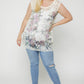 Lace, Sleeveless Tunic Top