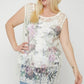Lace, Sleeveless Tunic Top