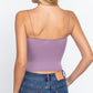 Elastic Strap Two Ply Dty Brushed Knit Cami Top