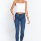 Elastic Strap Two Ply Dty Brushed Knit Cami Top