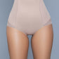 Nude High Waist Mesh Body Shaper With Waist Boning