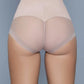 Nude High Waist Mesh Body Shaper With Waist Boning