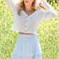 Boho Textured Knit Long Sleeve Cardigan Top