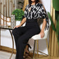 Print Top Detailed Fashion Jumpsuit
