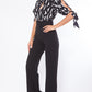 Print Top Detailed Fashion Jumpsuit