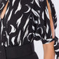 Print Top Detailed Fashion Jumpsuit