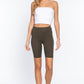 Cotton Jersey Short Leggings