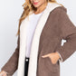 Hoodie Faux Fur Reversible Jacket