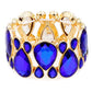 Gem Crystal Stone Stretch Bracelet