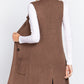 Sleeveless Long Sweater Vest