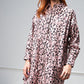 Leopard/animal Printed Shirt Dress