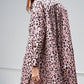 Leopard/animal Printed Shirt Dress