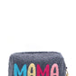 Faux Fur Mama Pouch W/wristlet