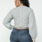 Cable Pullover Top