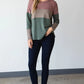 Stylish Colorblock Top