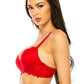 Coverage Lace Trim Bra